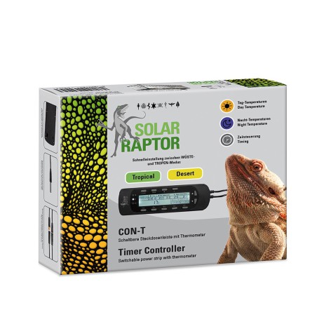 Solar Raptor CON T Thermostat Day-Night with Timer