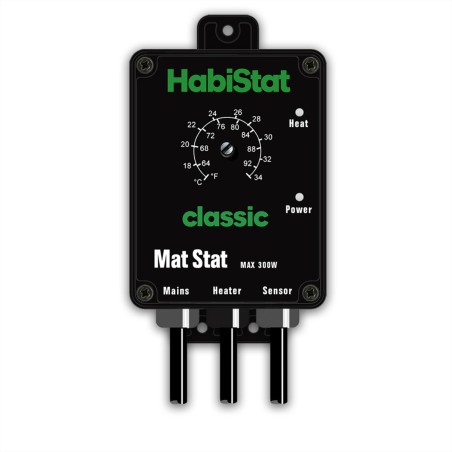 Habistat Mat Stat termostato on/off nero