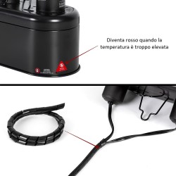 Mini doppio Portalampade Reptizoo