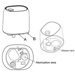 Digital timed humidifier ReptiZoo