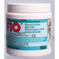 F10 germicidal ointment with insecticide