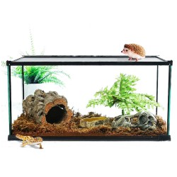 Reptizoo glass top-opening terrariums