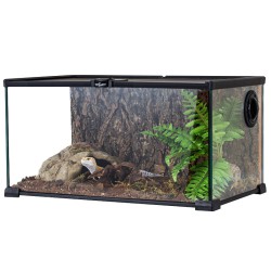 Reptizoo glass top-opening terrariums