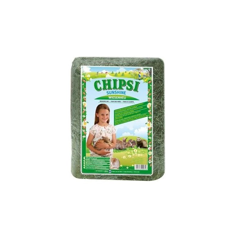 Chipsi Sunshine - fieno di prato di alta qualità 4kg