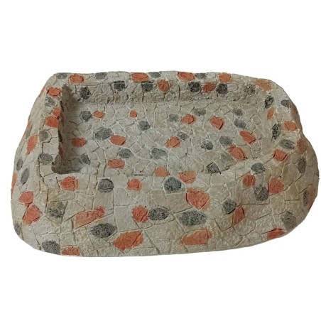 Ciotola in finte pietre 18 cm