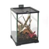 Habistat top opening glass terrarium