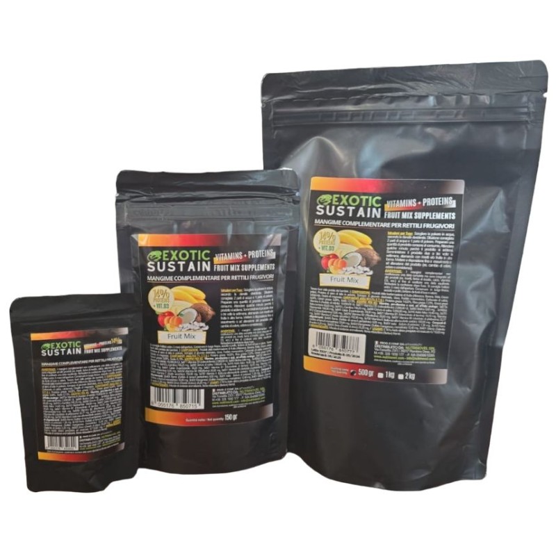 Fruit mix feed for frugivores
