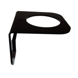 Single magnetic bowl holder with 3 Reptizoo bowls