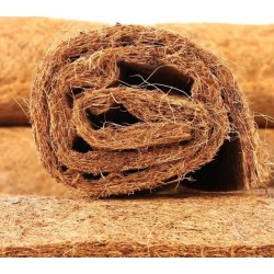 Coconut fiber panels