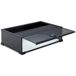 Terrario in vetro con 3 lati oscurati 50.8x30.5x15.2hcm Reptizoo
