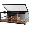 Terrario in vetro e pvc 120x60x45h cm Reptizoo