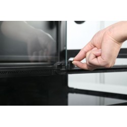 Terrario in vetro e pvc 120x60x45h cm Reptizoo