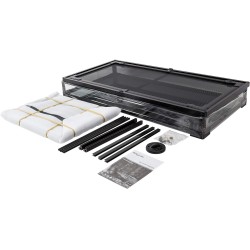 Terrario in vetro e pvc 60x45x32h cm ReptiZoo