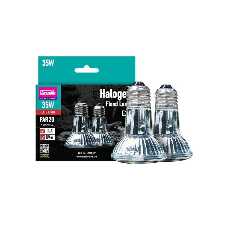 Arcadia Halogen Flood Lamp DUE lampade