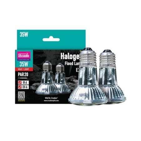 Arcadia Halogen Flood Lamp DUE lampade