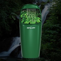 Watering trough with pump