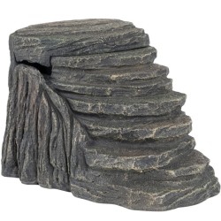 Internal platform filter with ramp