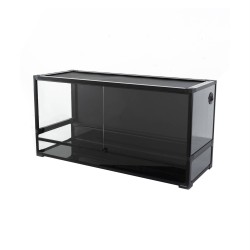 Glass and PVC terrarium 120x45x60h cm Reptizoo