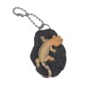 Crested gecko Keychain S