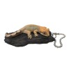 Crested gecko Keychain M