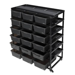 Rack System 18 vasche Reptizoo