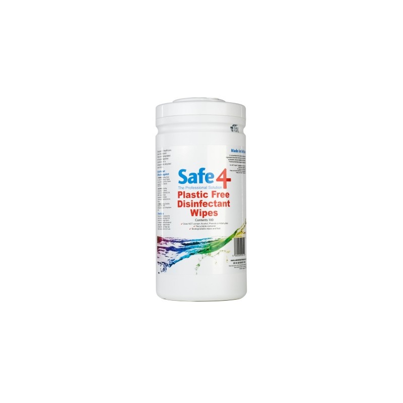 100 Salviette disinfettanti Safe4