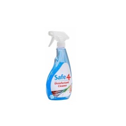Disinfettante Spray Pronto All'Uso Menta Safe4