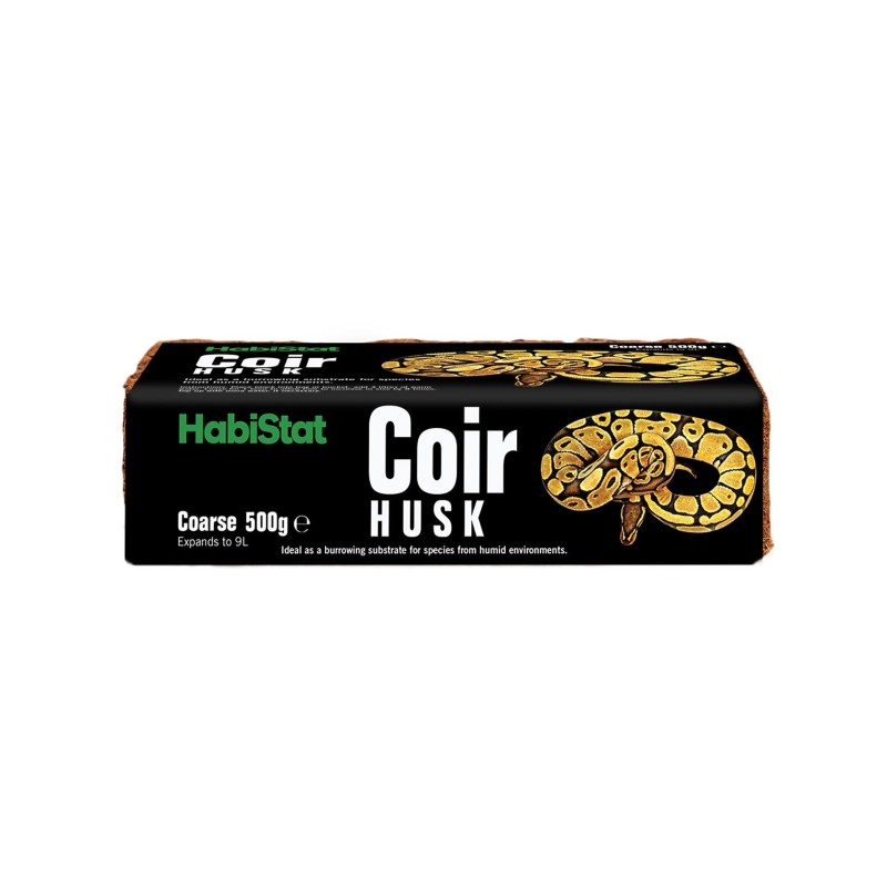 HabiStat Coir Husk, in chips, 500g