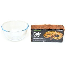 HabiStat Coir Husk, Coarse, 500g