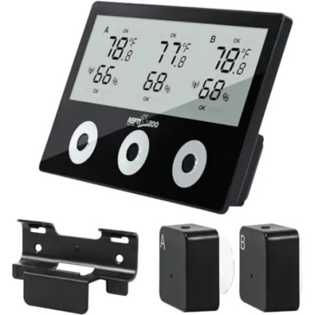 3 channel wireless Thermohygrometer
