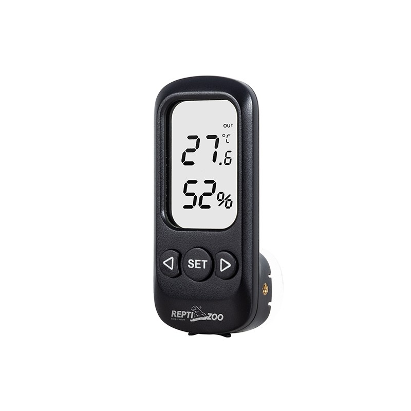 Digital thermohygrometer with alarm