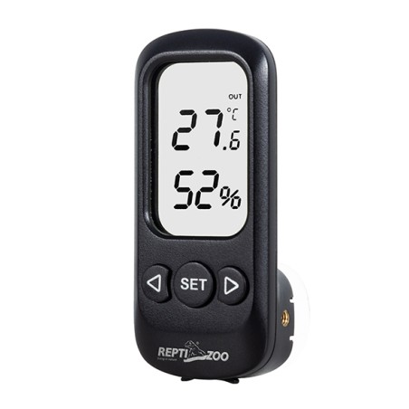 Digital thermohygrometer with alarm
