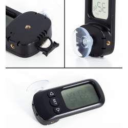 Digital thermohygrometer with alarm