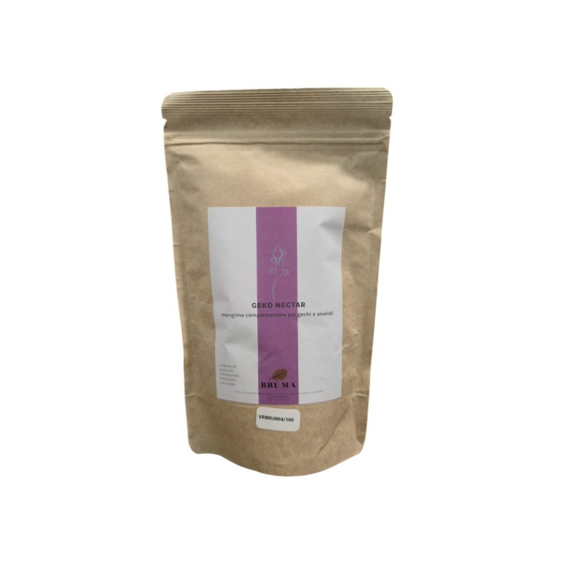 Geko Nectar, alimento complementare per gechi