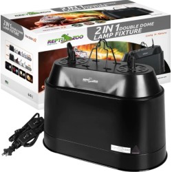 Portalampade doppio 2 in 1 Reptizoo