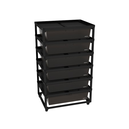 Rack System 6 vasche M Reptizoo