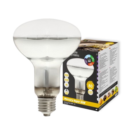 Mercury vapor lamp Reptiles System