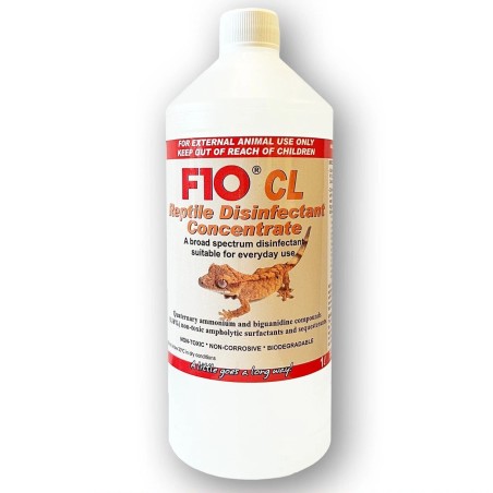 F10CL Disinfectant for reptiles 1L Concentrate
